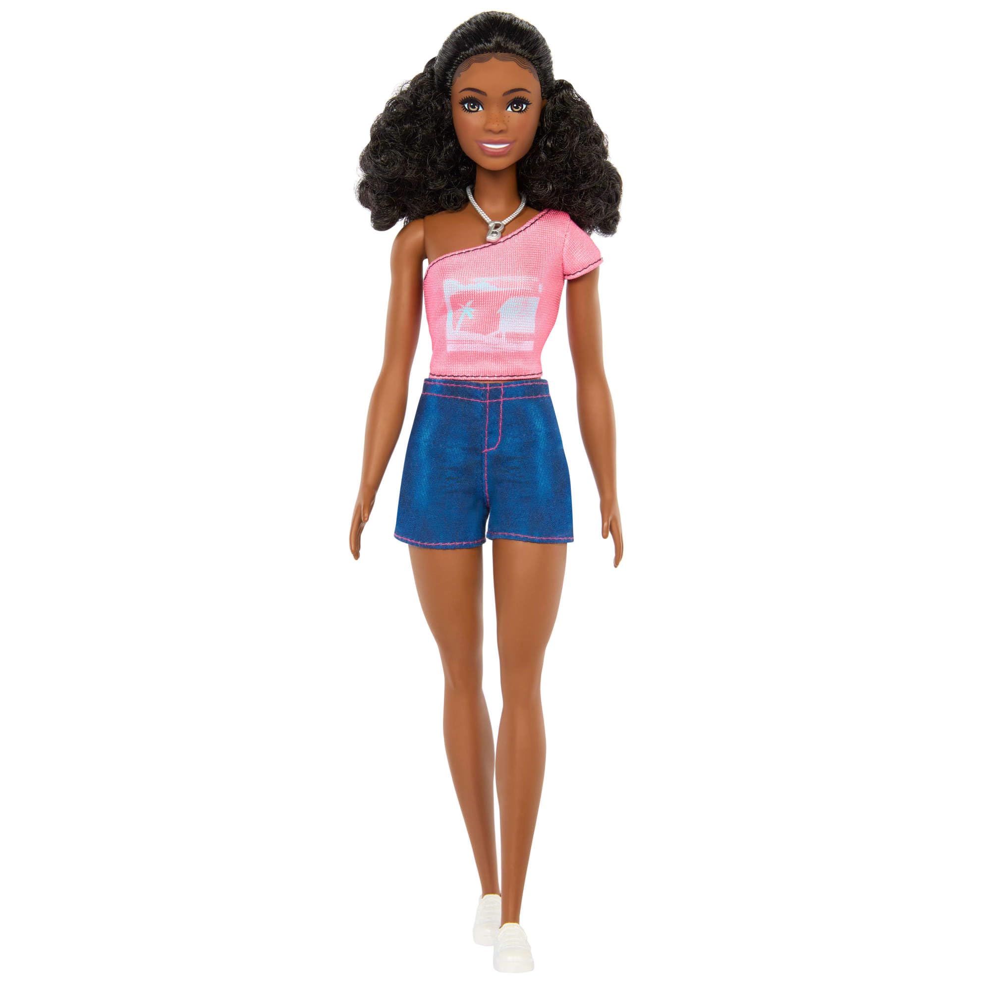 Barbie Mysteries: Beach Detectives Brooklyn Fashion Doll - Pink Outfit, Curly Brunette Hair, Ages 3+ 2