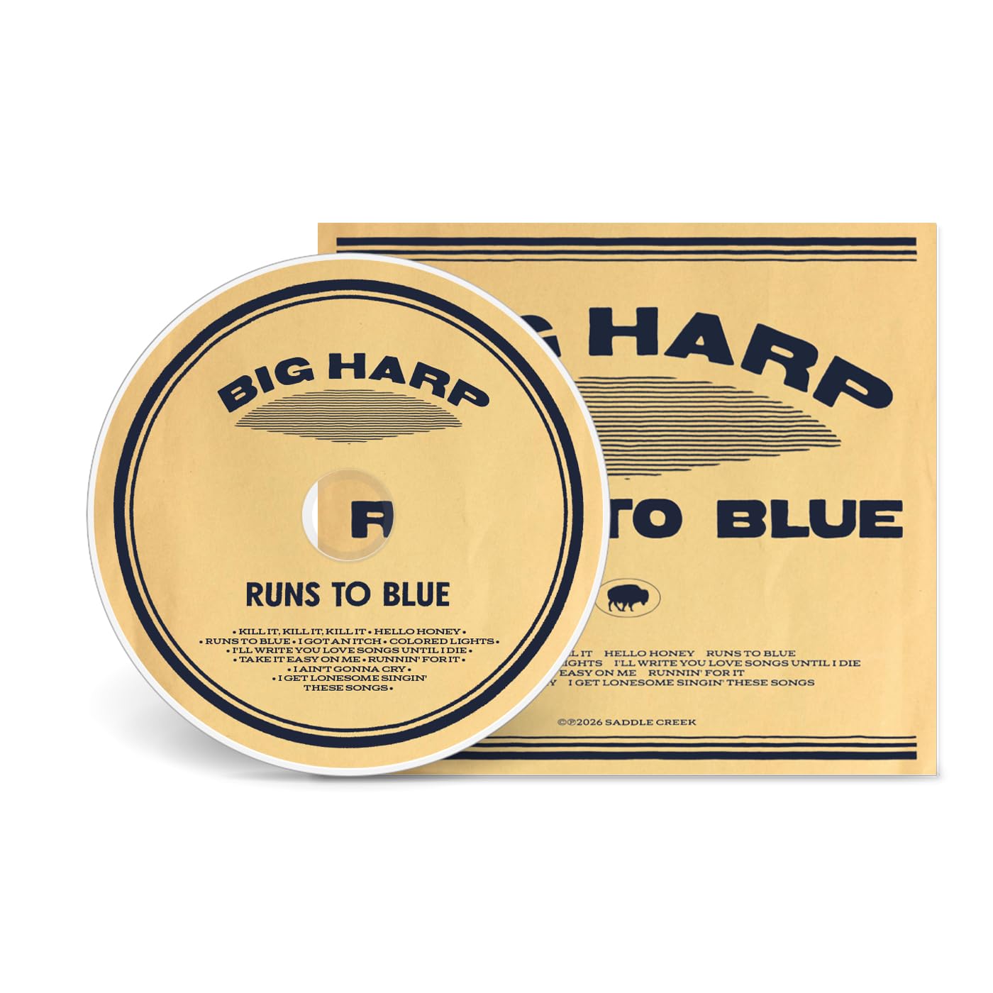 BIG HARP - Runs to Blue [audioCD] 1