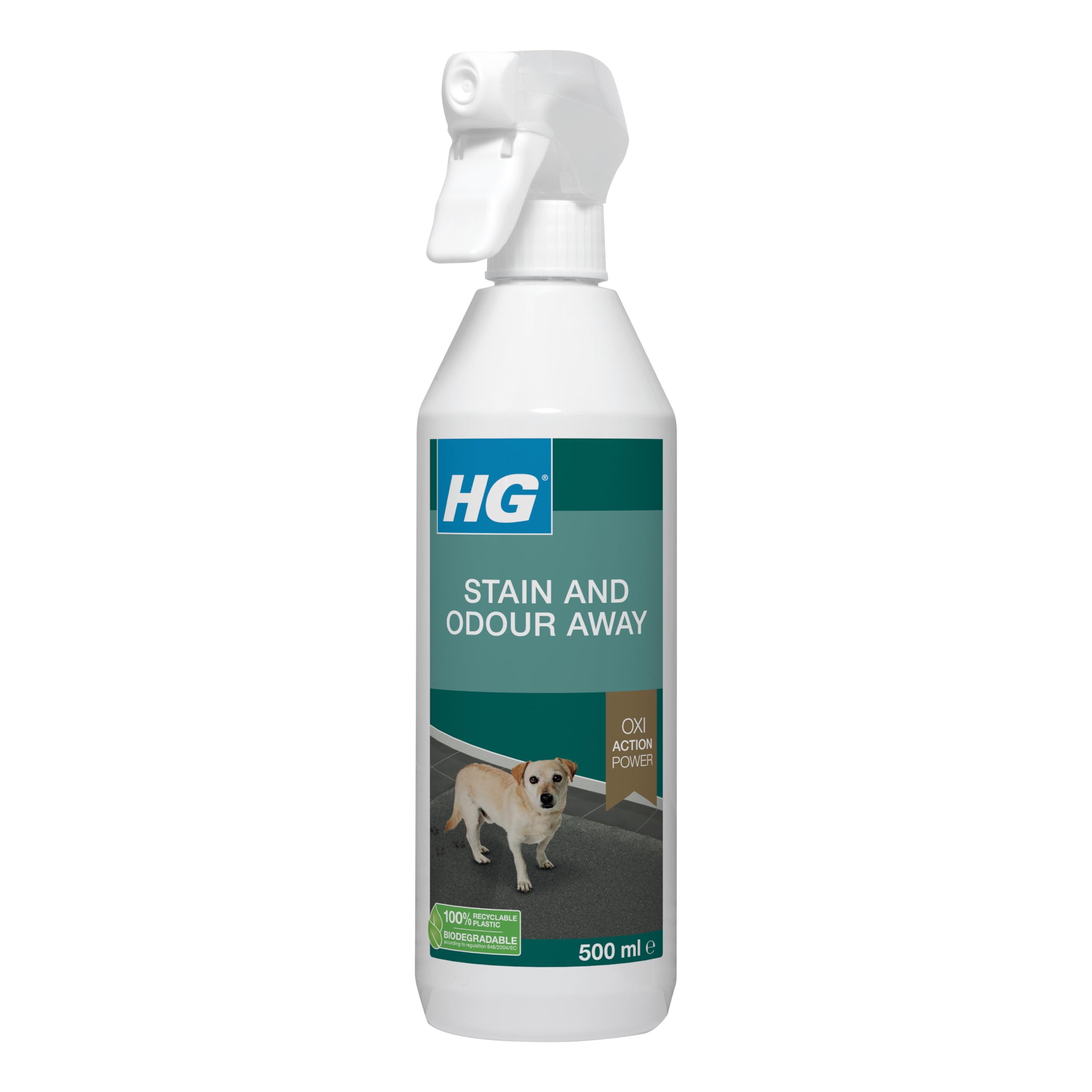 HG Dog Stain Remover & Pet Odour Remover Spray for Fabric & Carpet | 500ml