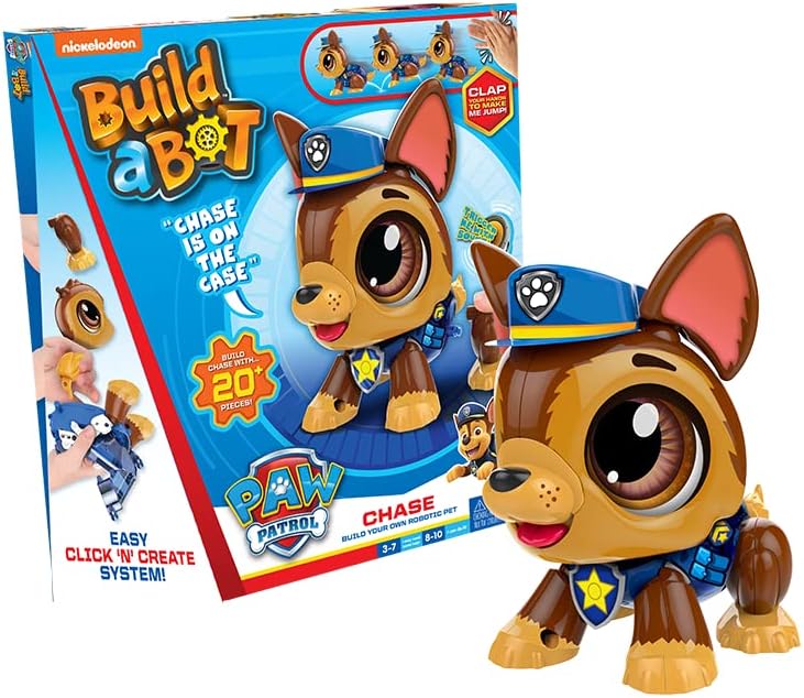 Build-a-Bot: Paw Patrol - Chase | Build Your Own Interactive Robot | 3+ Years 2