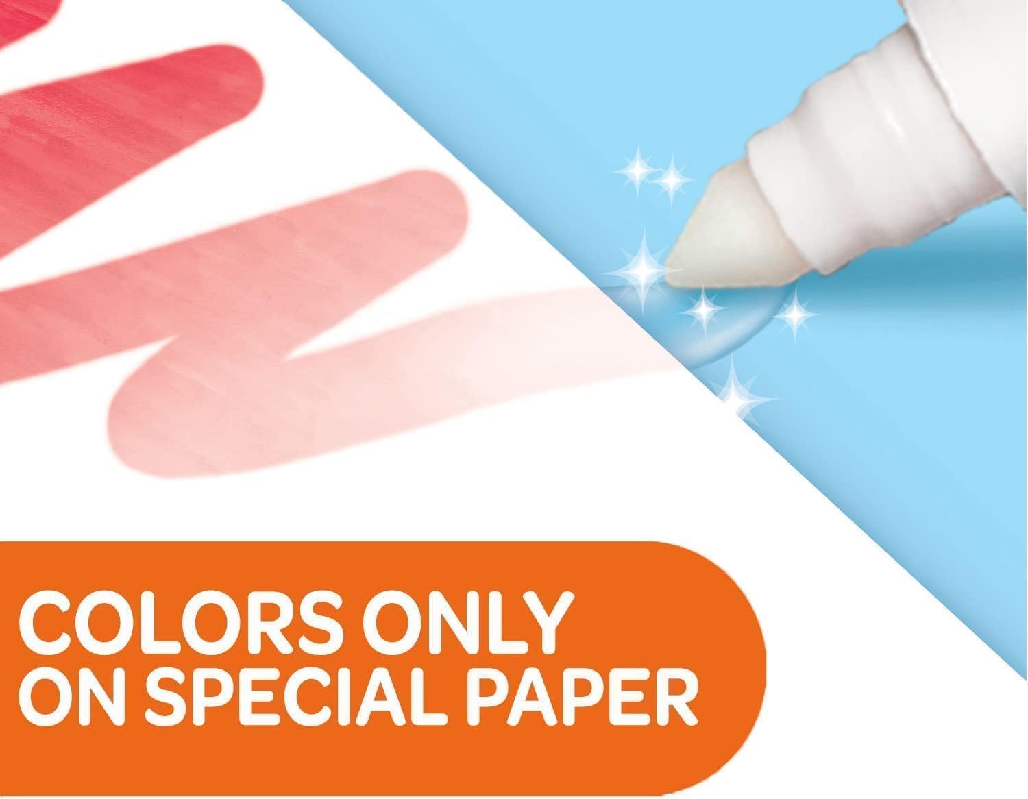 CRAYOLA Bluey Colour Wonder Magic Light Brush Craft Kit - Mess Free Painting for Ages 3+ 7