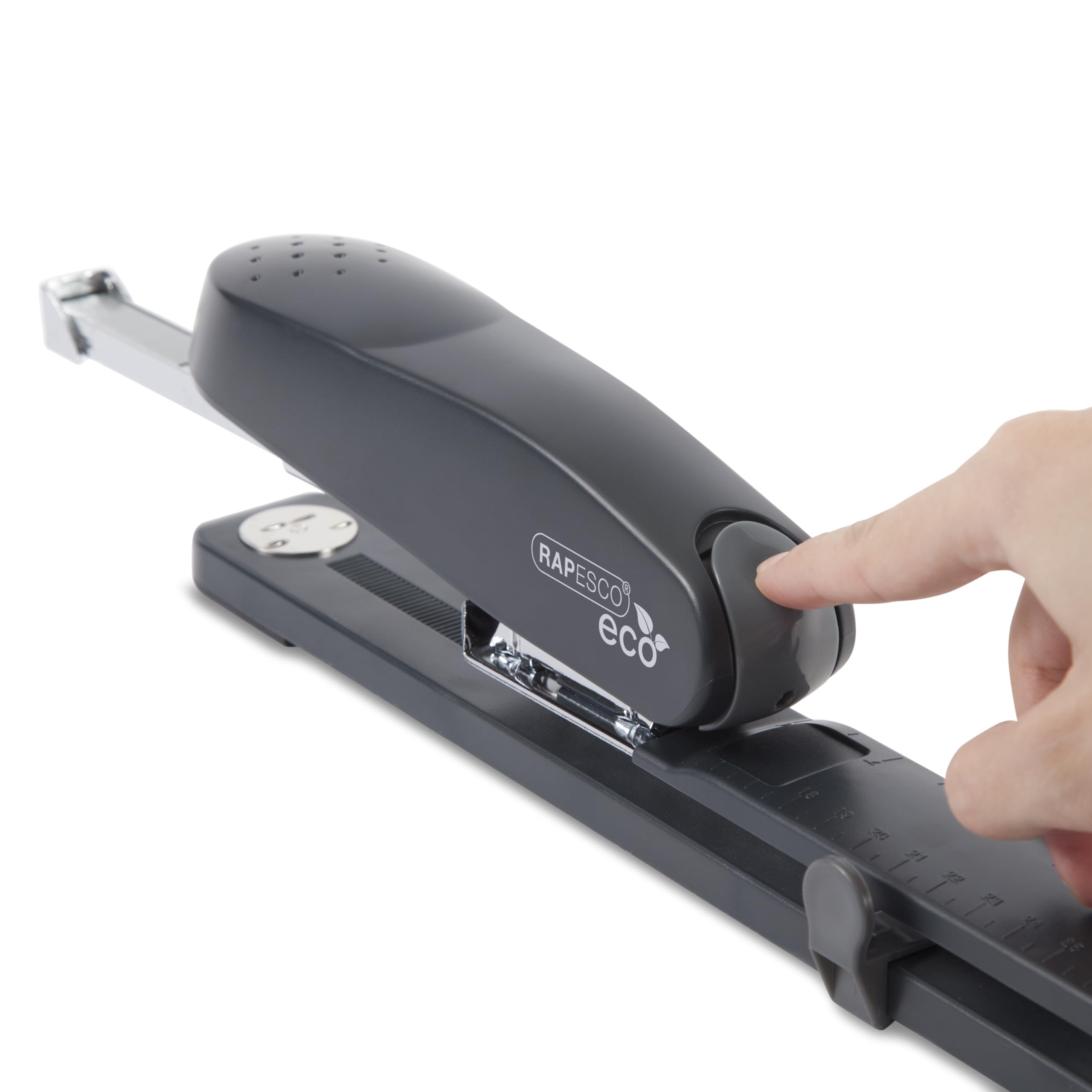Rapesco 1480 ECO 790 Heavy Duty Long Arm Stapler - 50 Sheet Cap | 300mm Reach | Includes 2000 Staples 3