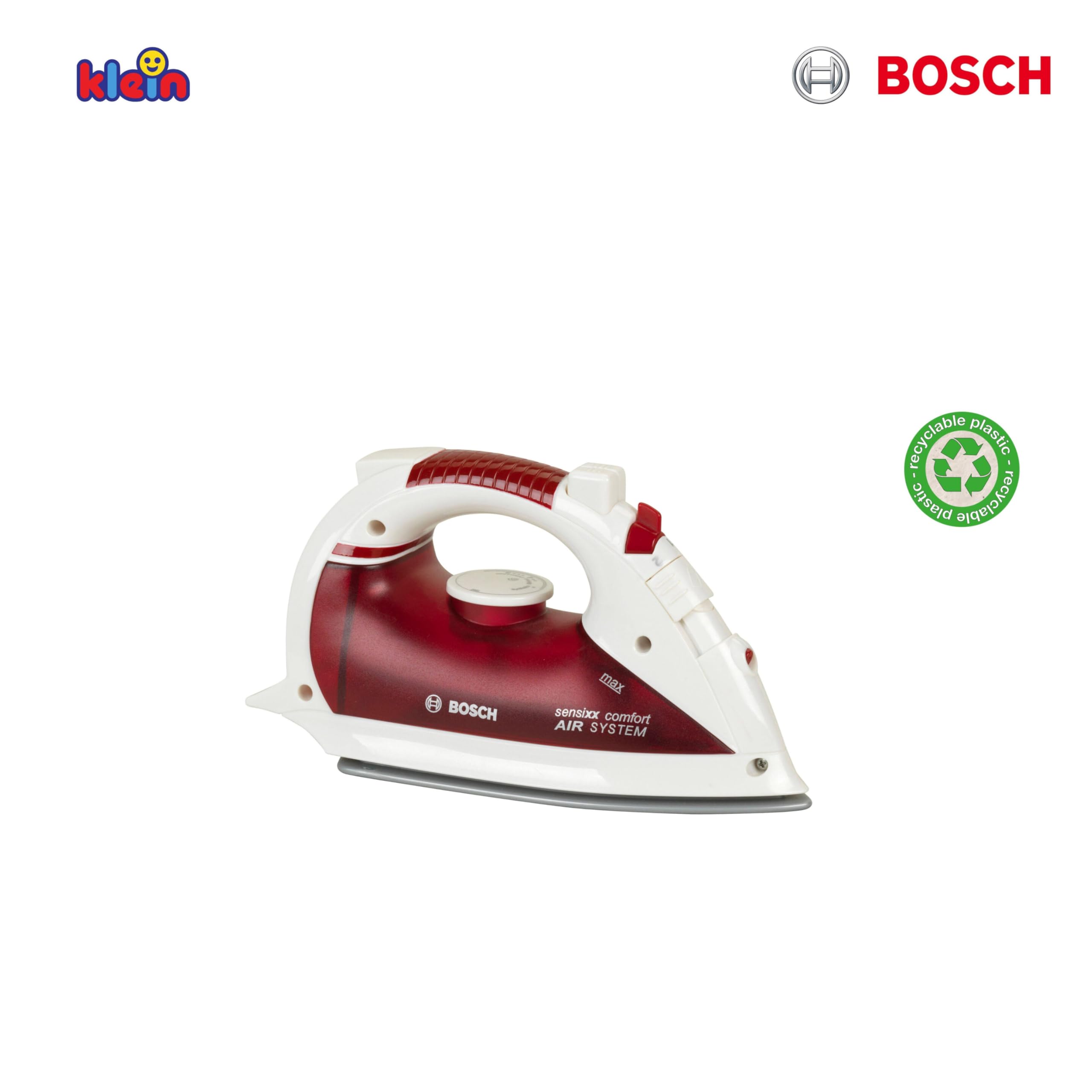 Theo Klein Bosch Iron - Toy with Water Spray Function | Ages 3+ | 17cm 5