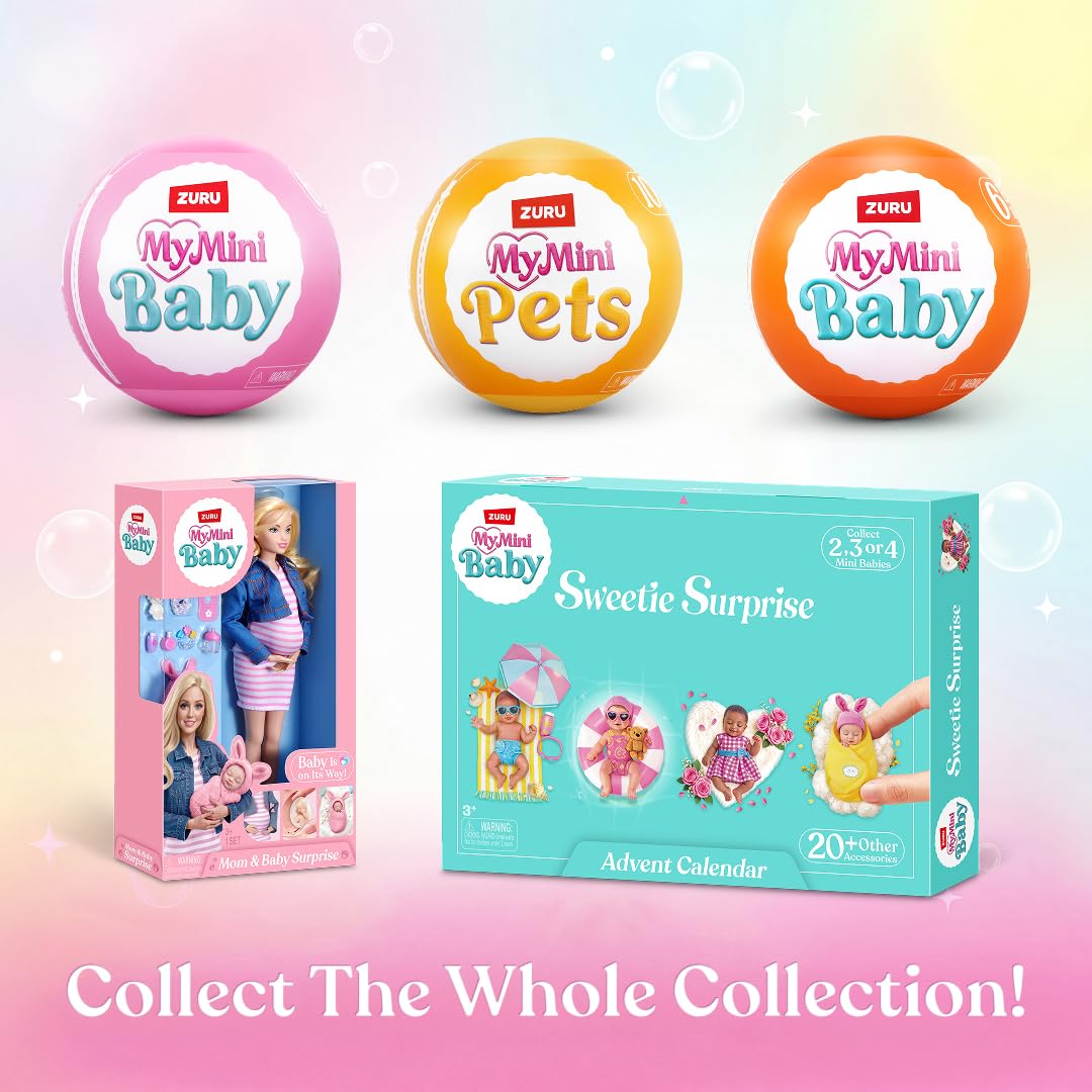 ZURU MY MINI Advent Calendar Series 1 - 24 Days of Mini Surprises | Includes 2 Dolls & 20+ Accessories 7