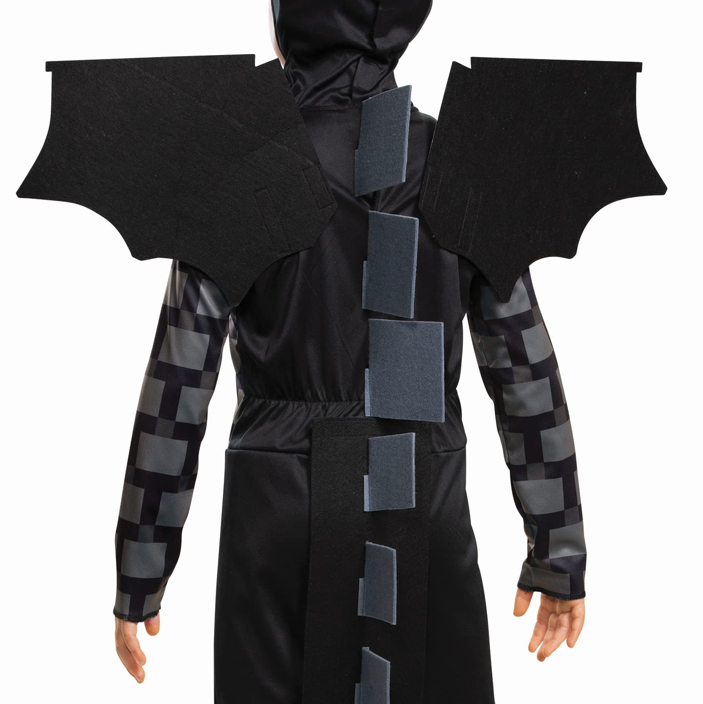 Disguise Minecraft Ender Dragon Costume - Kids Black 2