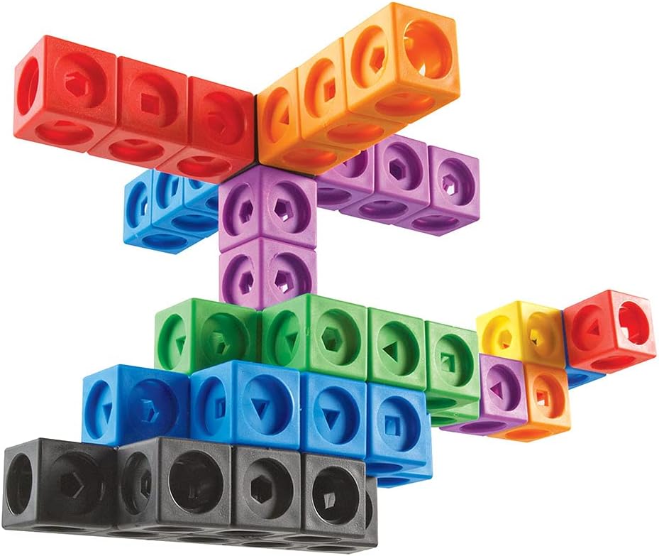 Learning Resources MathLink Cubes - Educational Building Set for Kids Ages 5+ 4
