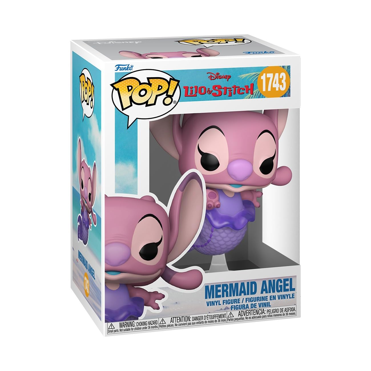 Funko POP! Disney: Lilo & Stitch - Mermaid Angel - Collectable Vinyl Figure