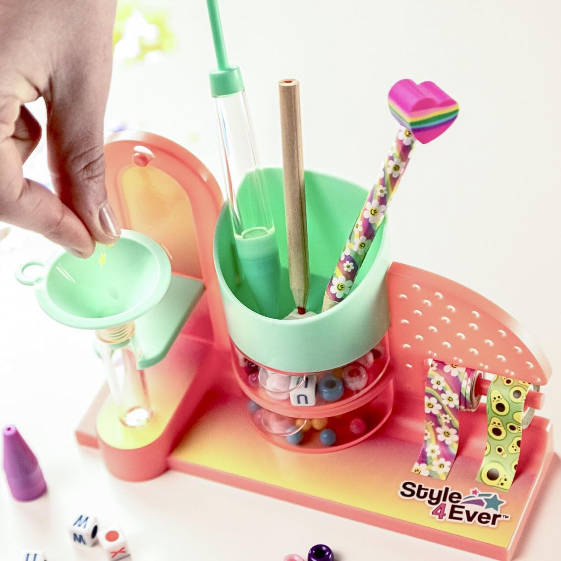 Canal Toys Mini Stationery Factory Set - Create & Customize Pens, Pencils & Notebooks 5