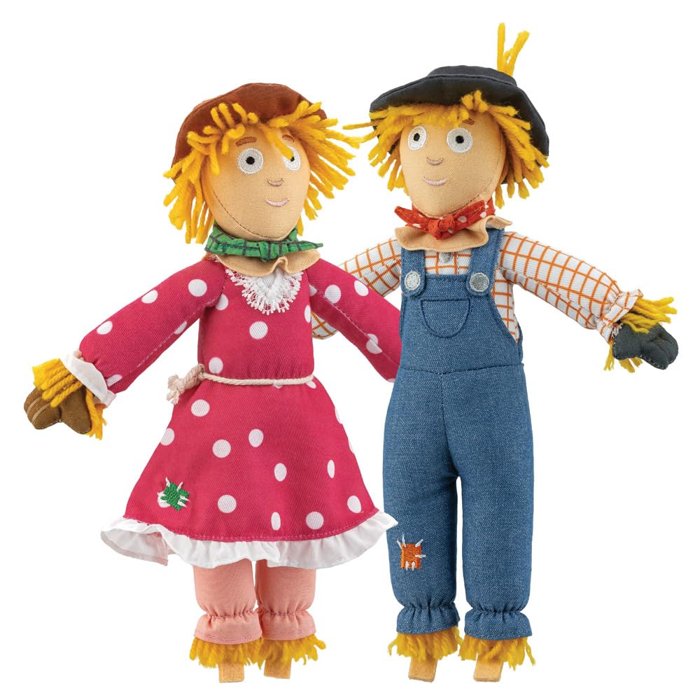 Aurora World Betty O'Barley 11-Inch Soft Toy - The Scarecrows' Wedding Plush, Pink 11