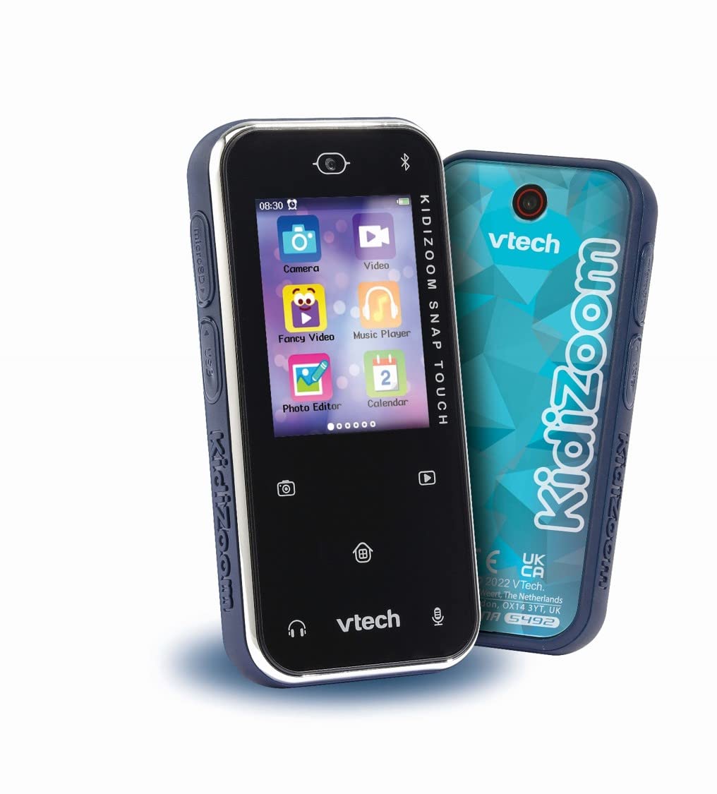VTech KidiZoom Snap Touch - Pocket-Sized Touchscreen Camera Toy with Dual 5MP Cameras & Games for Kids 6-10 Years 1