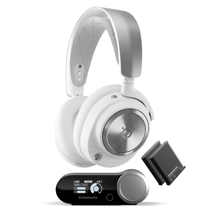 SteelSeries Arctis Nova Pro Wireless Multi-System Gaming Headset with Active Noise Cancellation