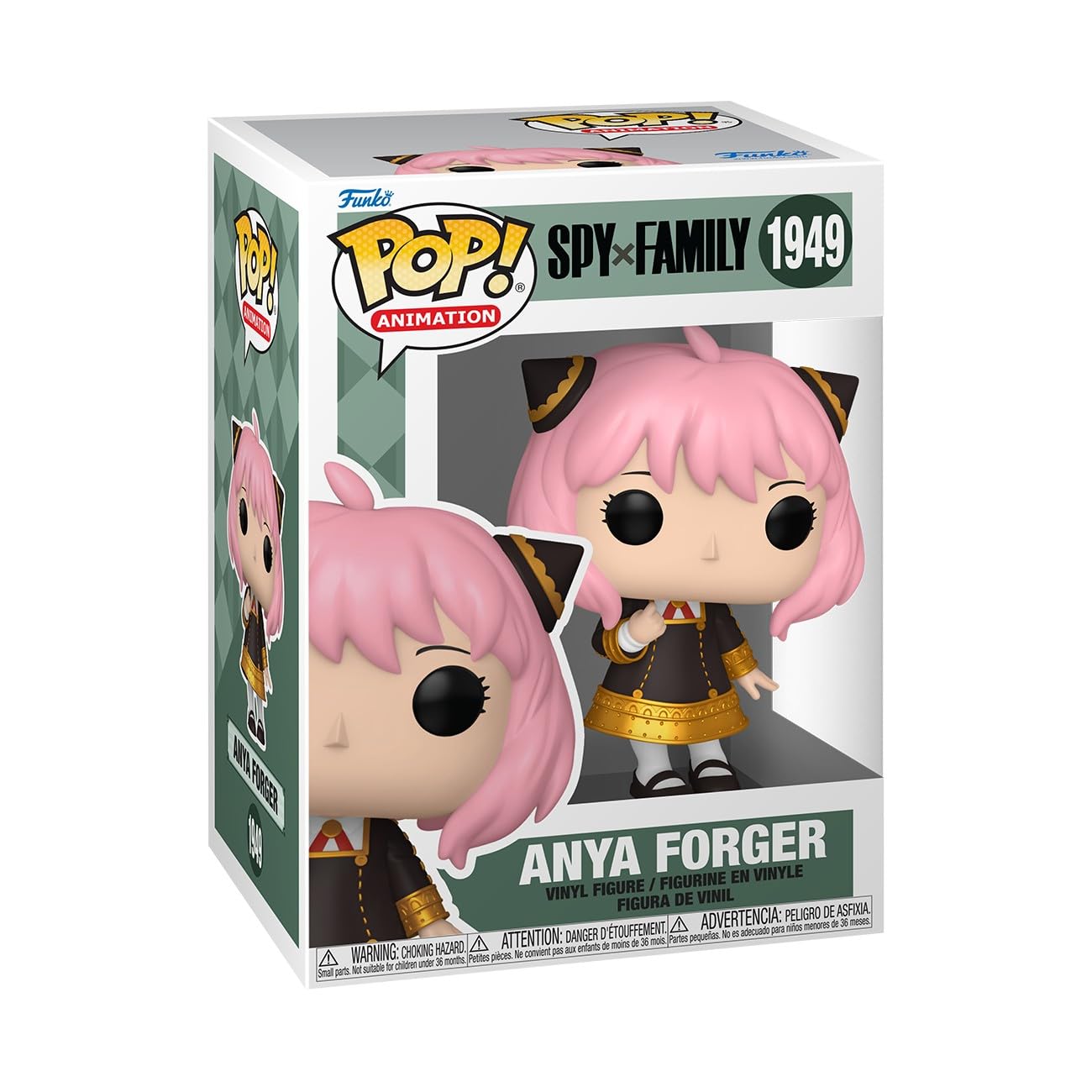 Funko Pop! Vinyl 86528 - Anya Forger (Spy x Family) Collectible Figure | 3.75 in