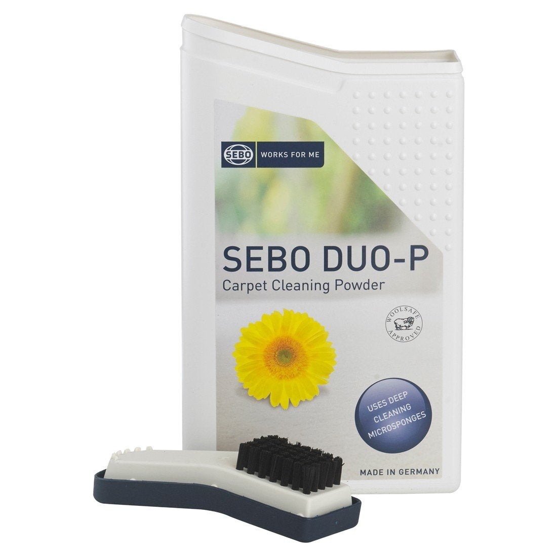 SEBO Duo-P Cleaning Powder - 500g Carpet Cleaner | Unscented | For All SEBO Vacuums 1