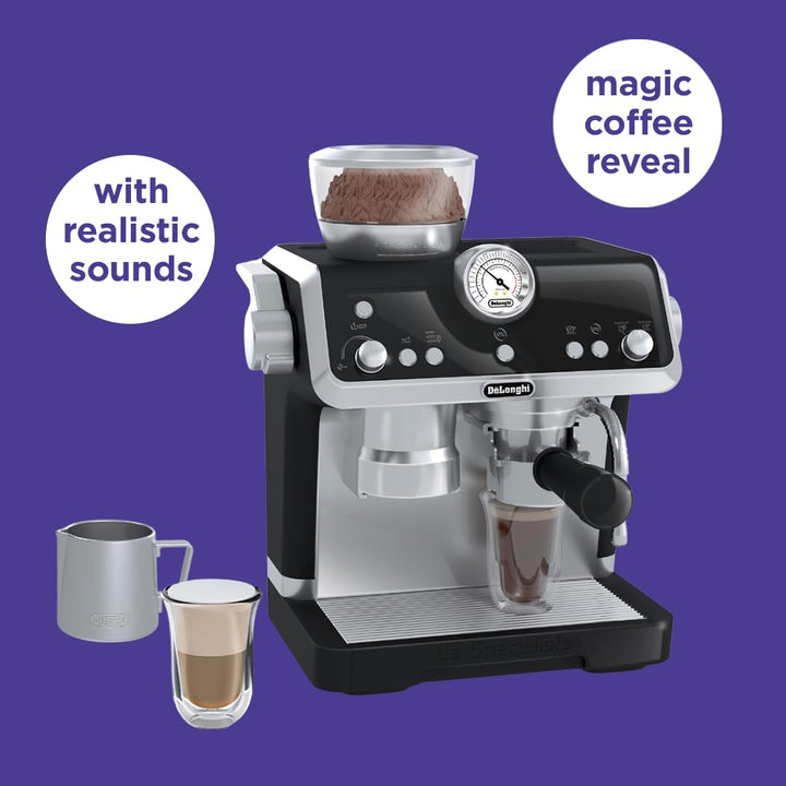 Casdon DeLonghi La Specialista Barista Coffee Machine - Pretend Play Toy for Ages 3+