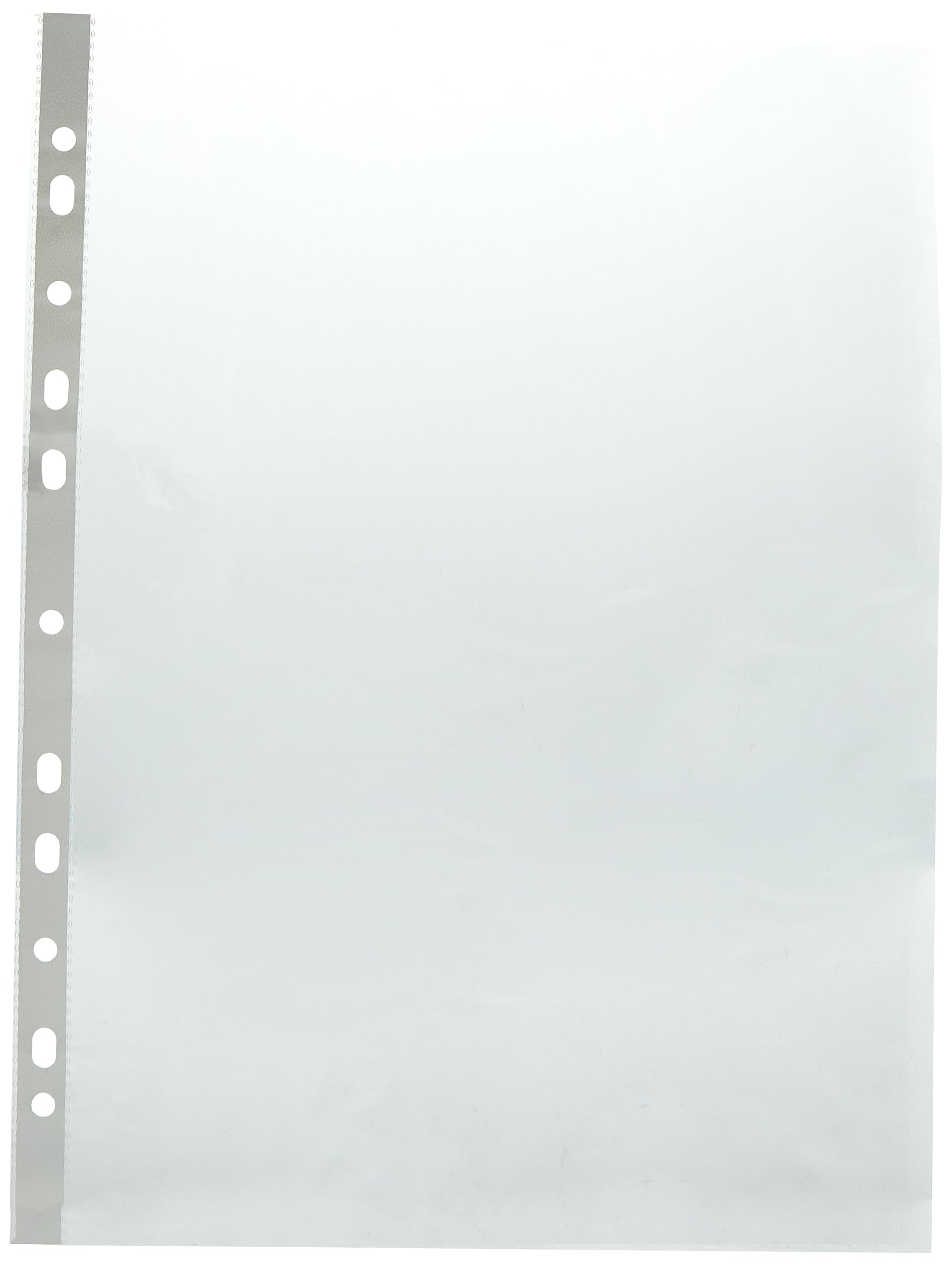 Whitebox A4 Punched Pockets - Clear Plastic Protection | Pack of 100
