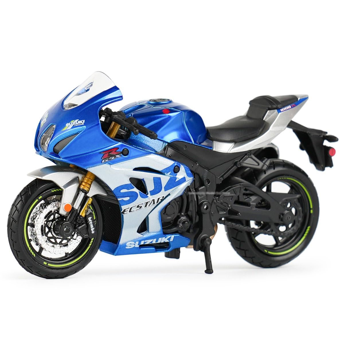 Bburago Suzuki GSX-R 1000 Die-Cast Model Motorcycle Replica | 22cm Long | Red