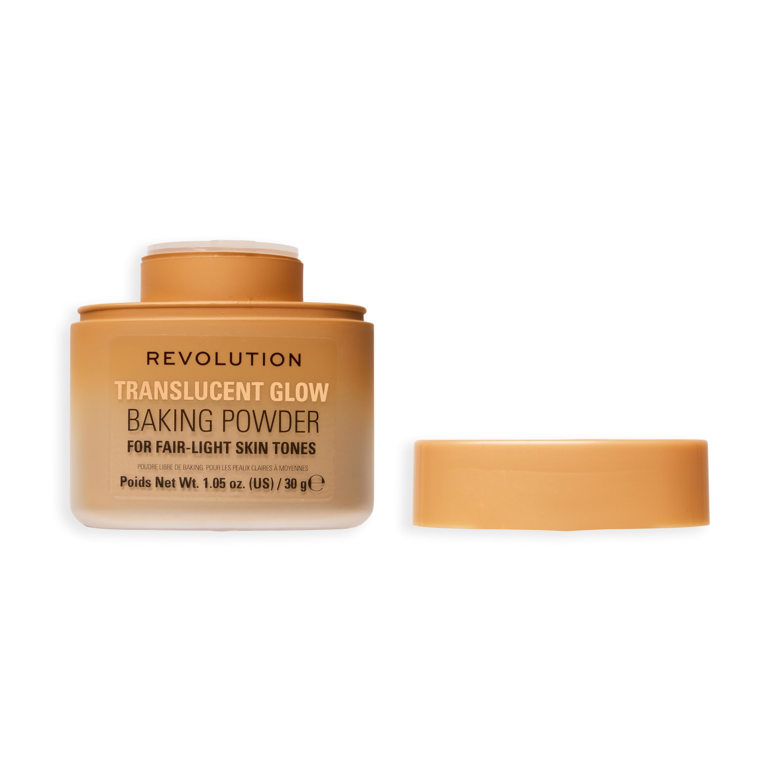 Revolution Beauty London Translucent Glow Loose Baking Powder - Fair to Light | 30 g 2