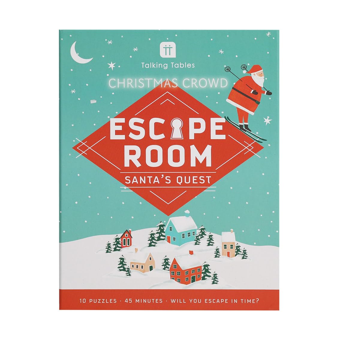 Talking Tables Escape Room Host Night Santa's Quest Christmas Board Game 1