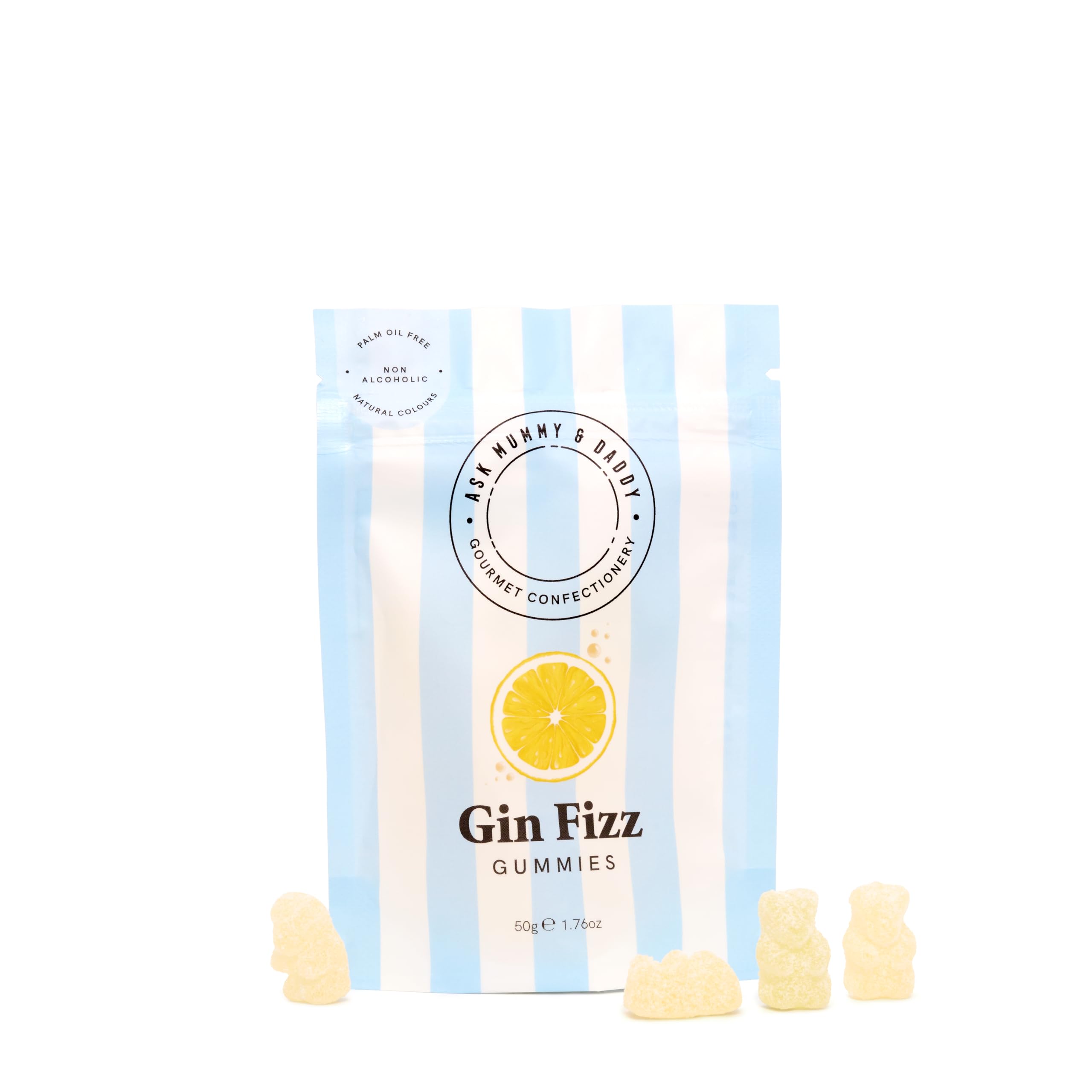 Ask Mummy & Daddy Gin Fizz Pouch - 50g | Dairy Free | Gluten Free 1
