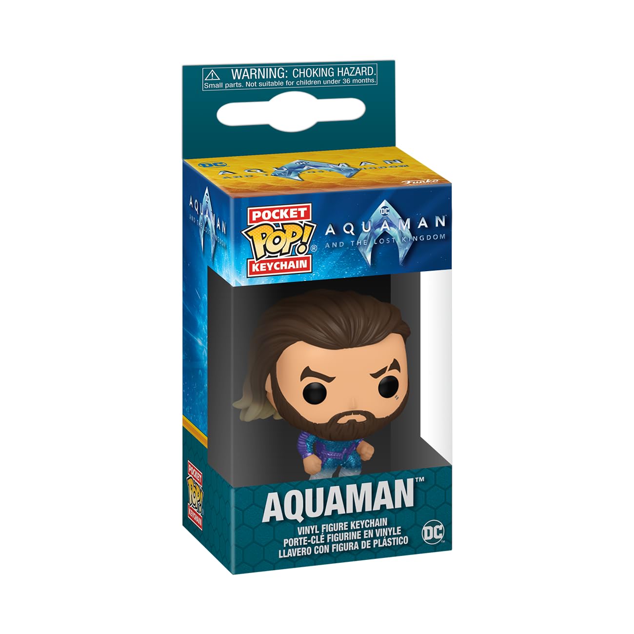 Funko Pop! Keychain: DC - Aquaman Vinyl Figure (67574) 10