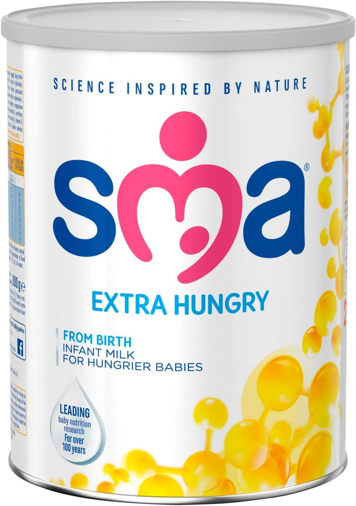 SMA Extra Hungry Infant Milk, From Birth, 800g (Pack of 1)