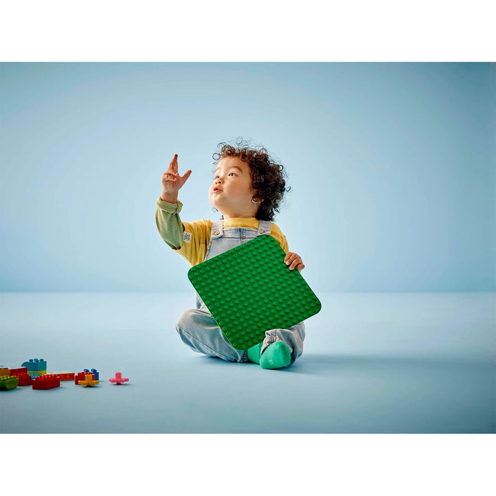 LEGO DUPLO Green Building Plate - 16x16 Stud Base for Toddlers 18 Months+