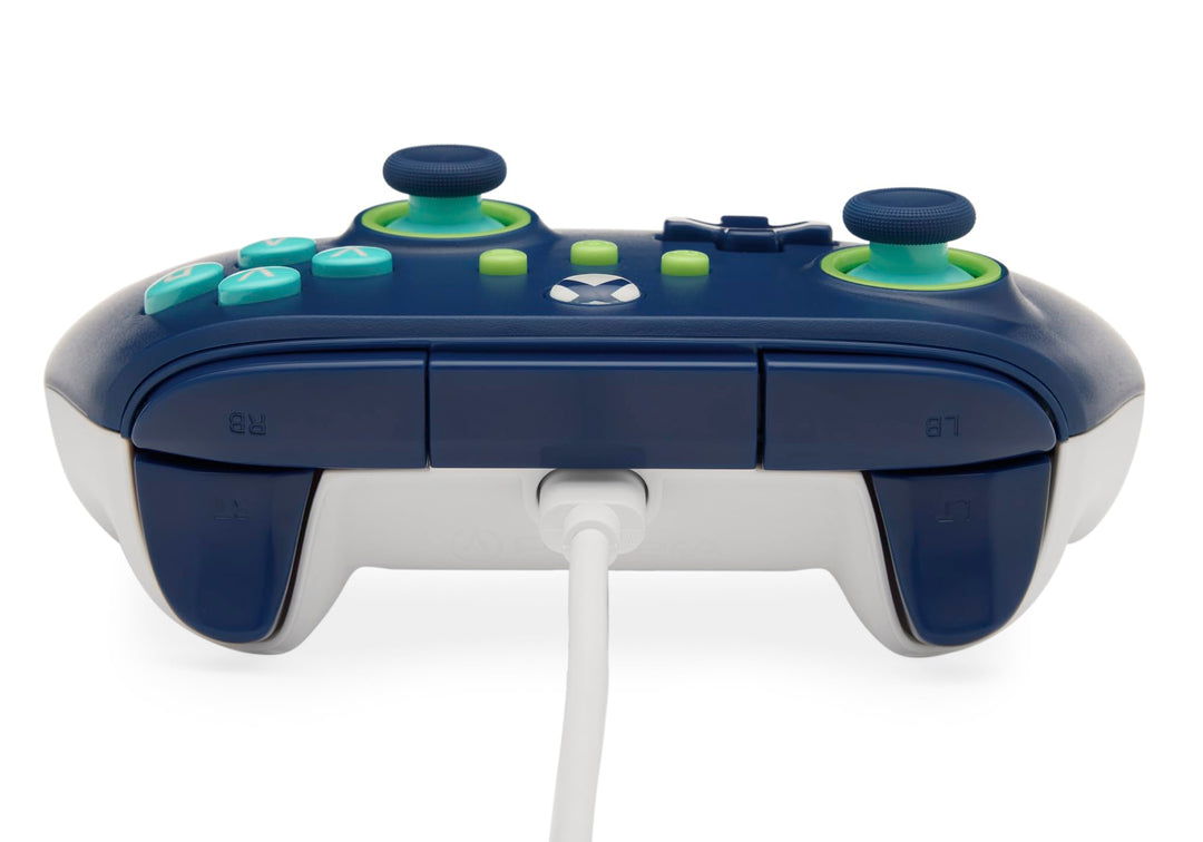 PowerA Wired Controller for Xbox Series X|S, Xbox One, PC - Officially Licensed Gamepad with Dual Rumble, Impulse Triggers, 10 ft USB-C Cable