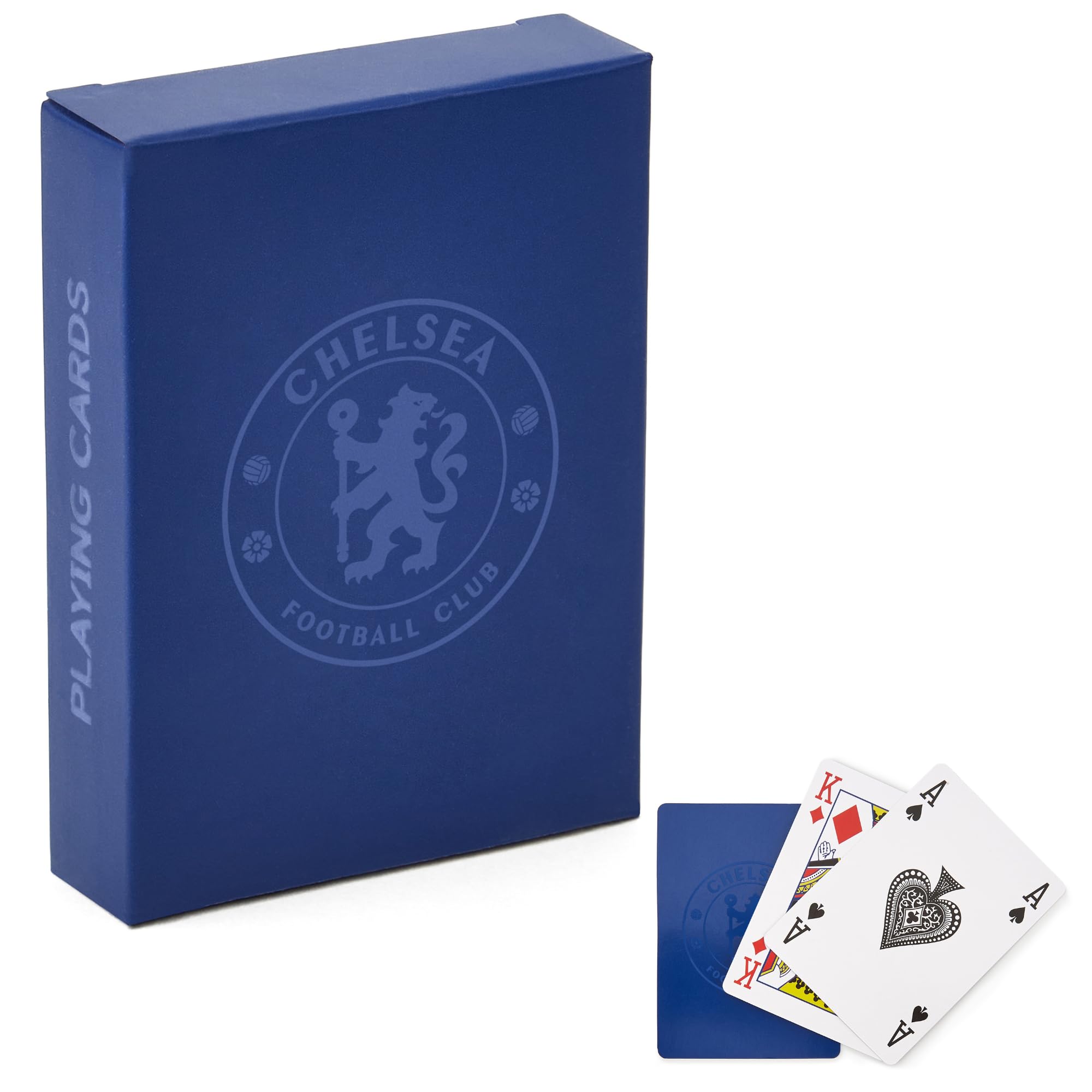 The Gift Scholars Officially Licensed Chelsea FC Playing Cards | Standard 52-Card Deck | Unisex Adult