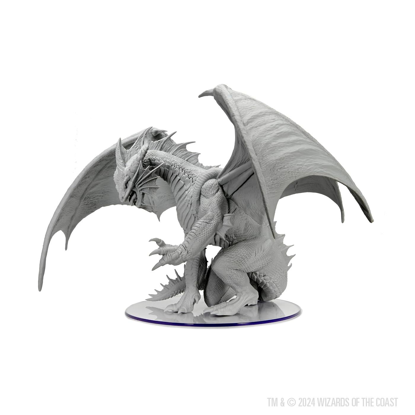 WizKids D&D Nolzur's Marvelous Miniatures Gargantuan Bahamut Unpainted Miniature 2