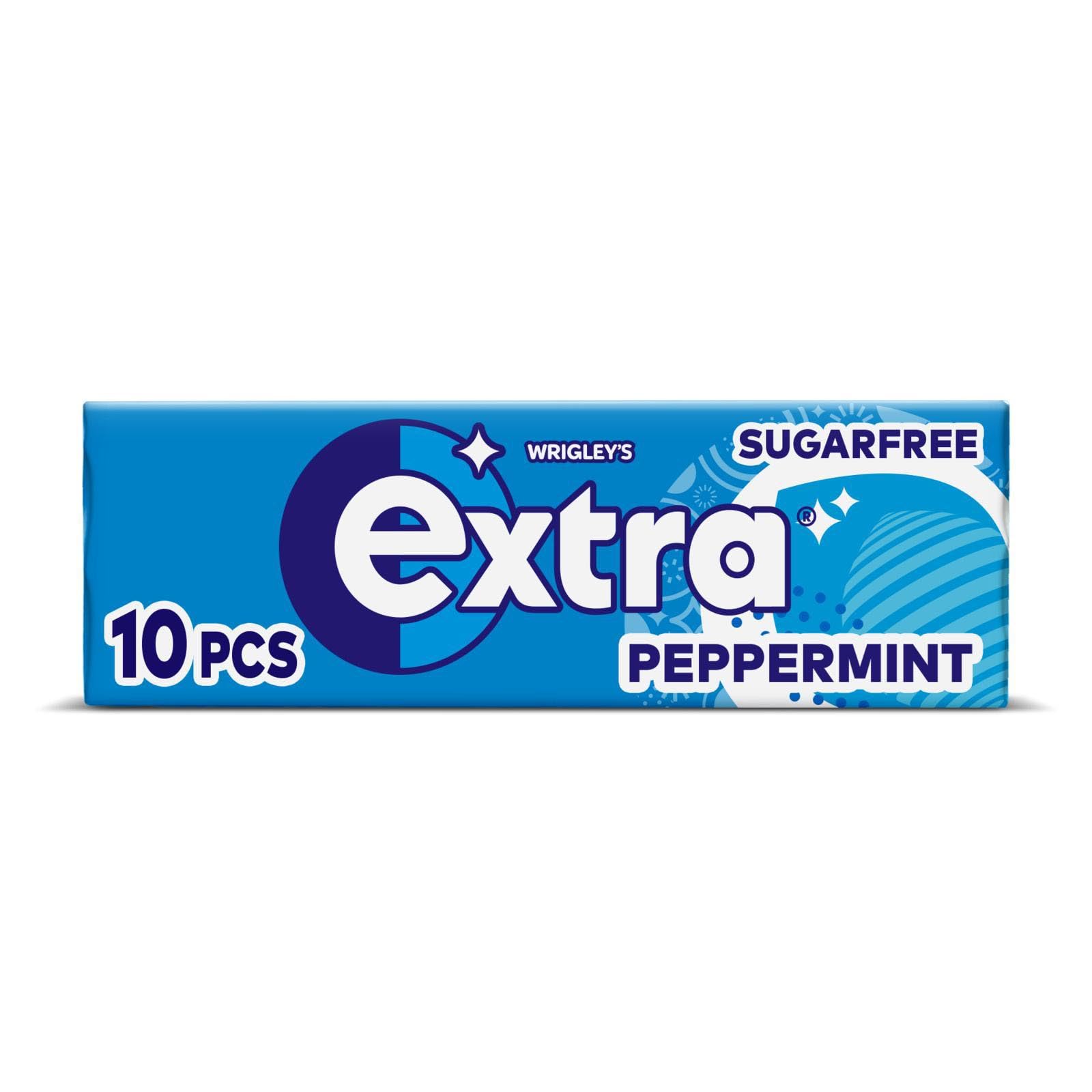 Extra Peppermint Sugar-Free Chewing Gum with Xylitol - 30 Packs (300 Pieces) 2