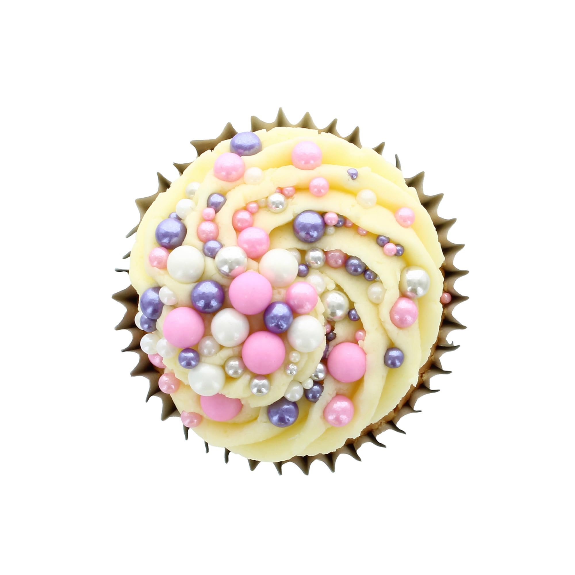Baked with Love Blossom Pearl Sprinkles - Pink, Purple, Silver Sugar Balls | 100g Resealable Bottle 8