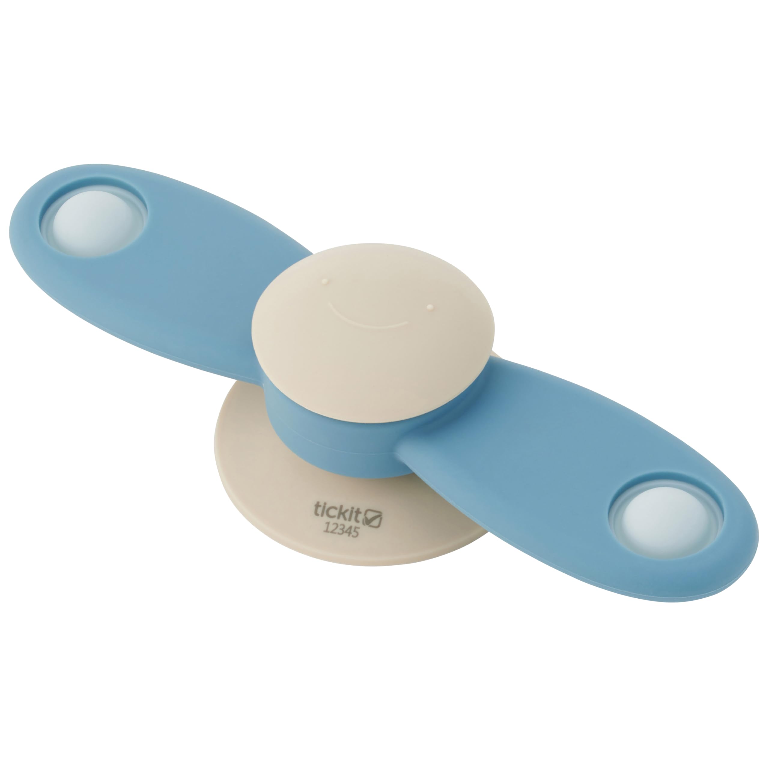 tickit Silisoft Spinner Fidget Sensory Silicone Spinning Toy with Popping Function 1