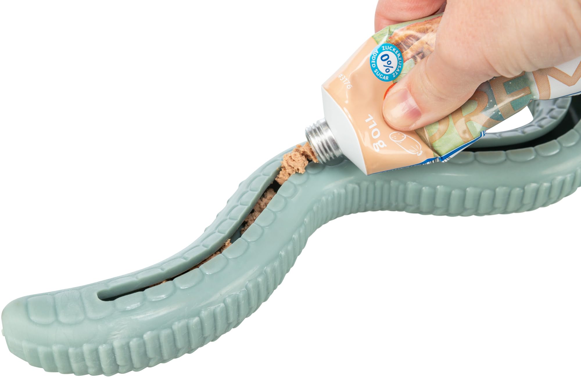 TRIXIE Snack Snake Treat Dispenser Chew Toy - 42 cm TPR for Medium to Large Dogs 5
