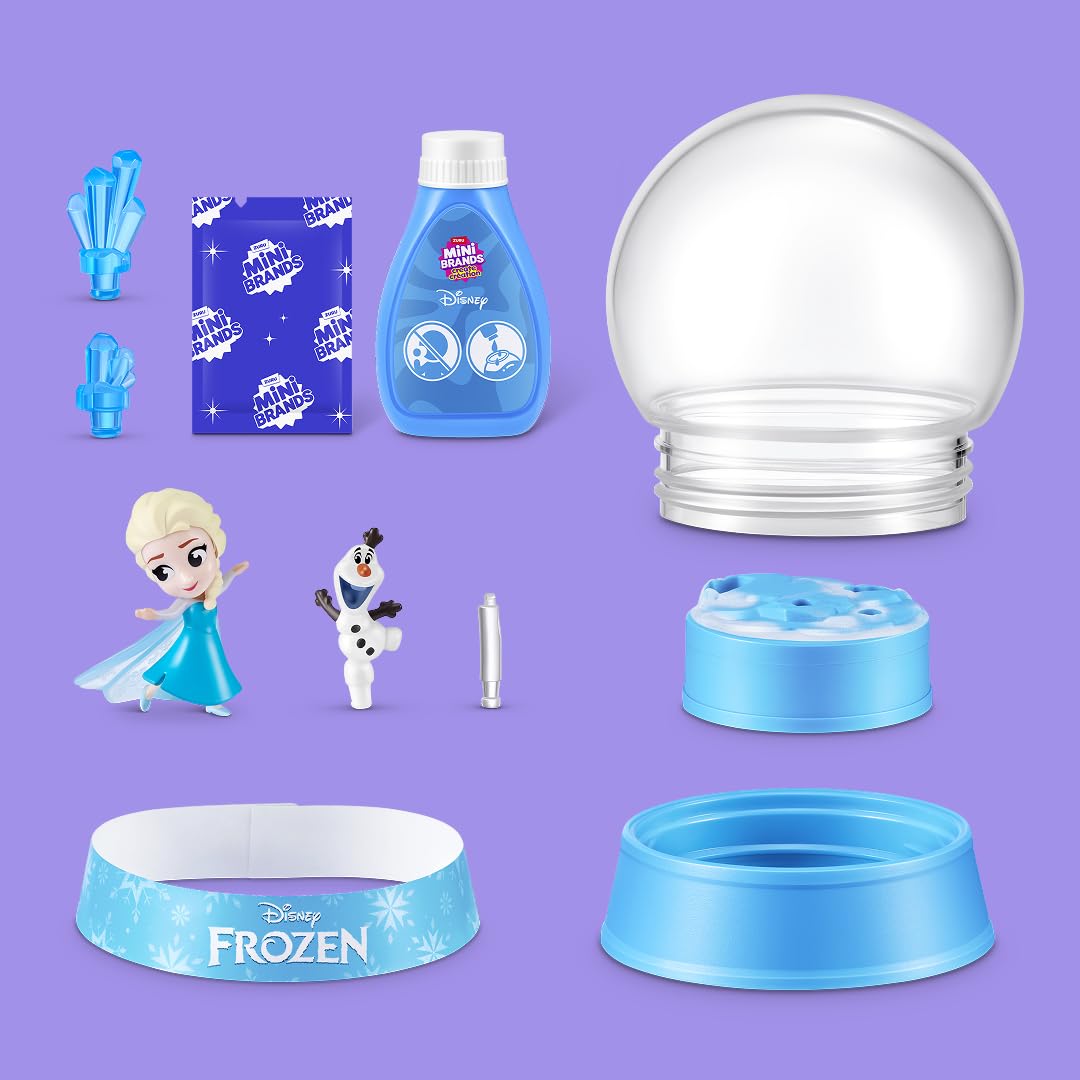 Mini Brands Disney Snow Globe Capsule Series 1 - 2 Pack | Create & Display Miniatures 4