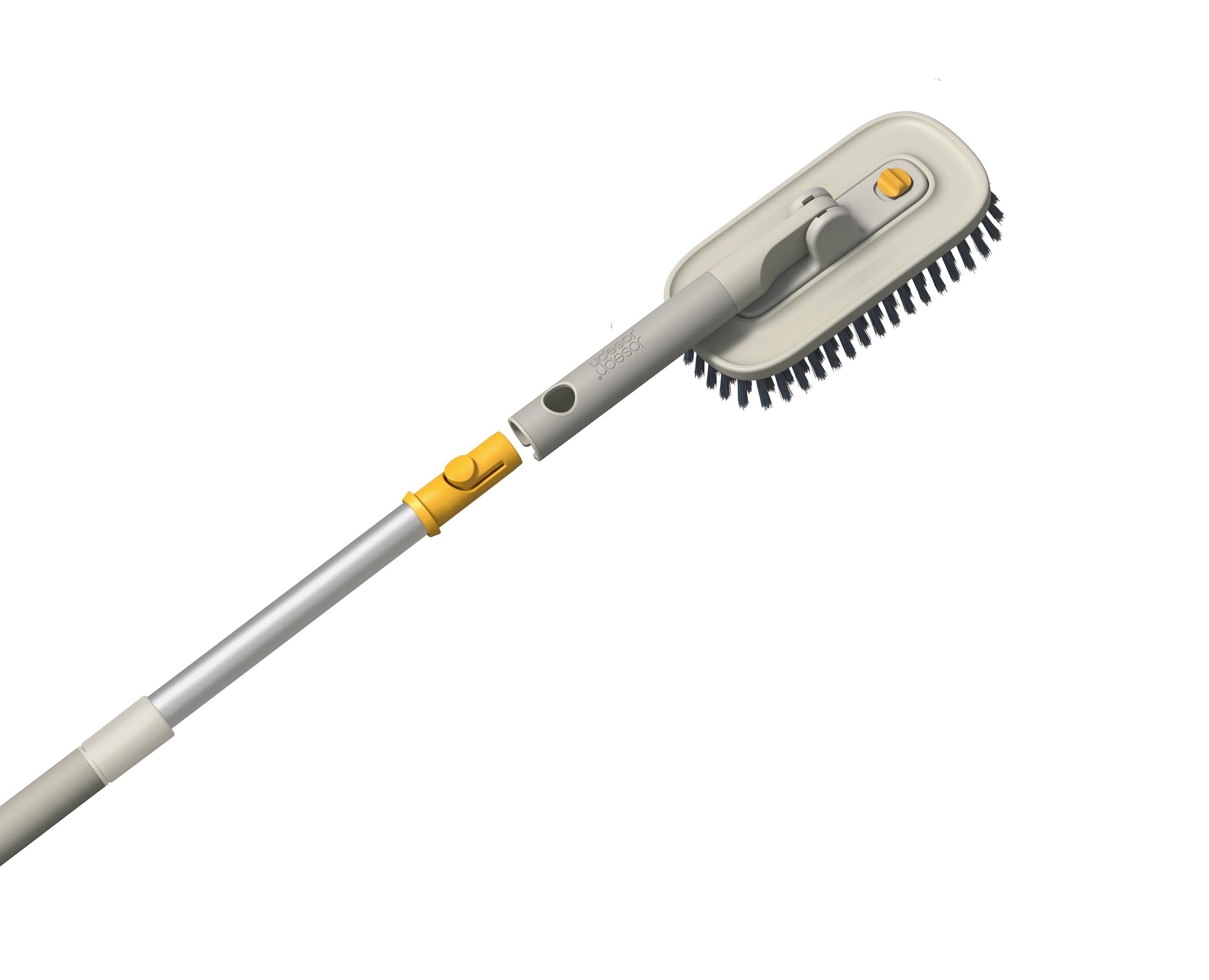 Joseph Joseph CleanTech Telescopic Extension Pole - Clip-In Design | Extends to 86 cm