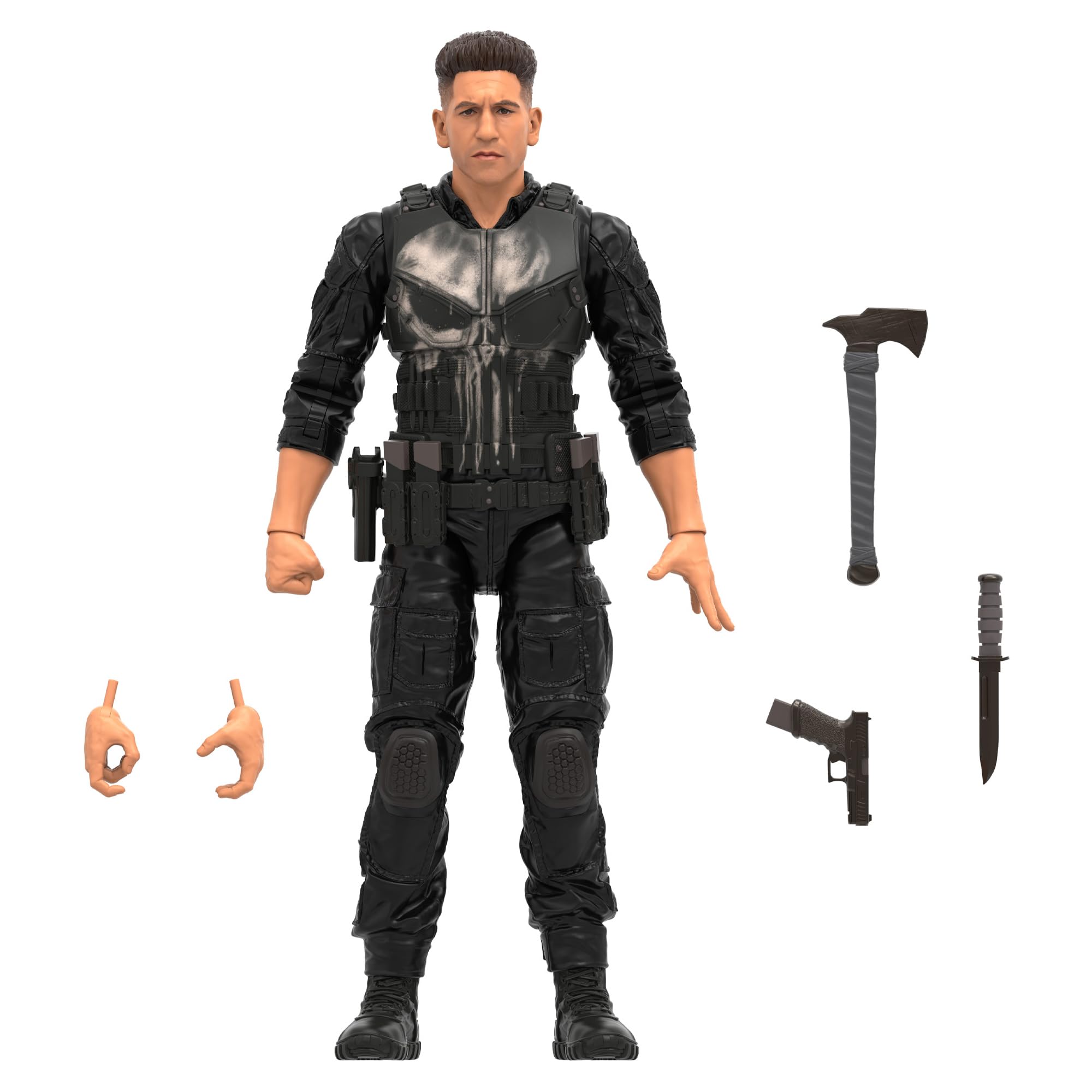 Marvel Legends Series Punisher Action Figure - Daredevil: Born Again | 6 Inch
