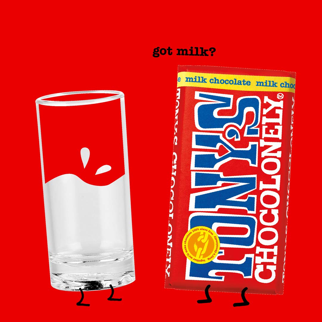 Tony's Chocolonely - Milk Chocolate Bar 180g Belgian Fairtrade