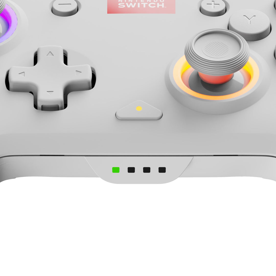 Afterglow Wave Wireless Controller for Nintendo Switch - White