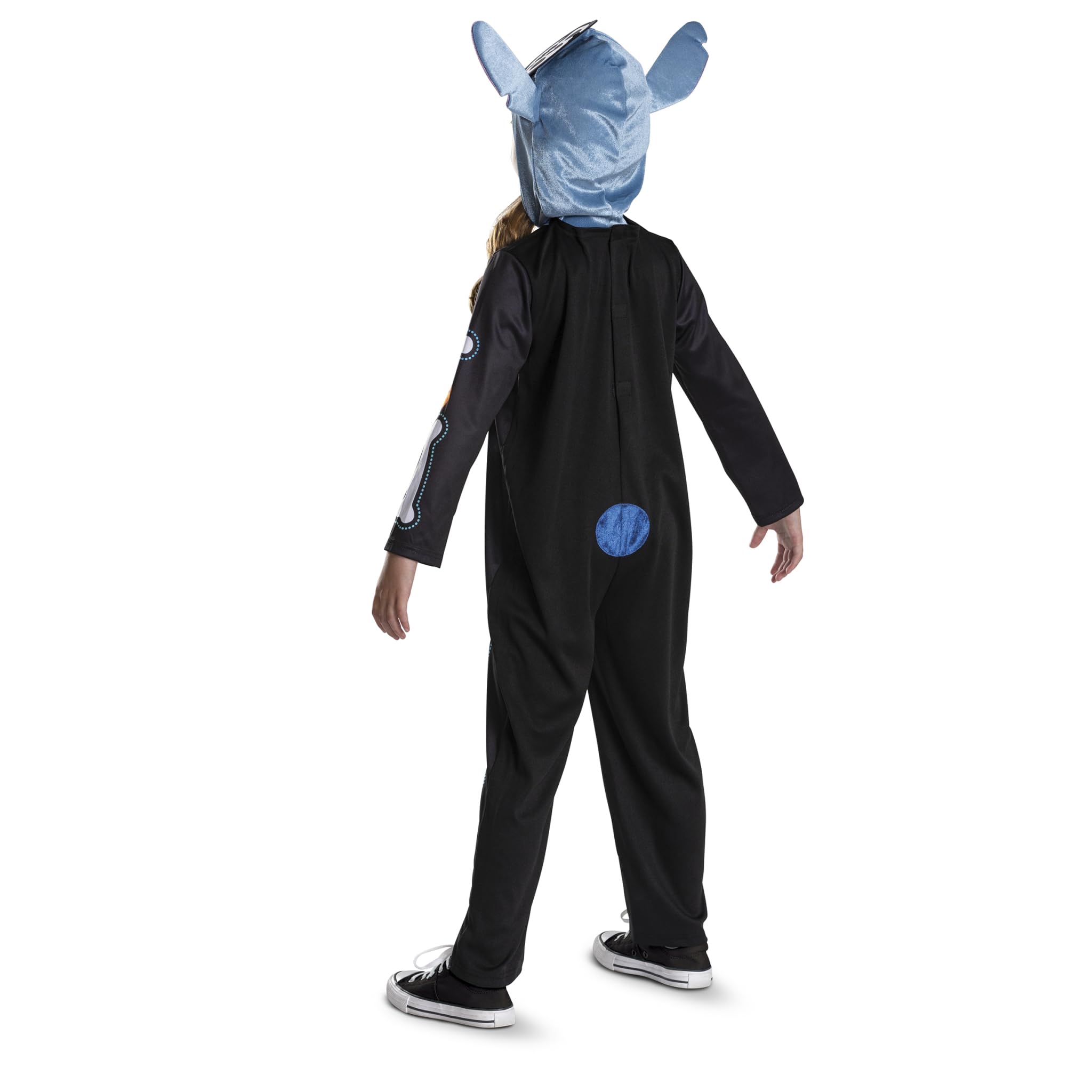 Disney Lilo & Stitch Skeleton Stitch Costume - Kids Fancy Dress Jumpsuit 2