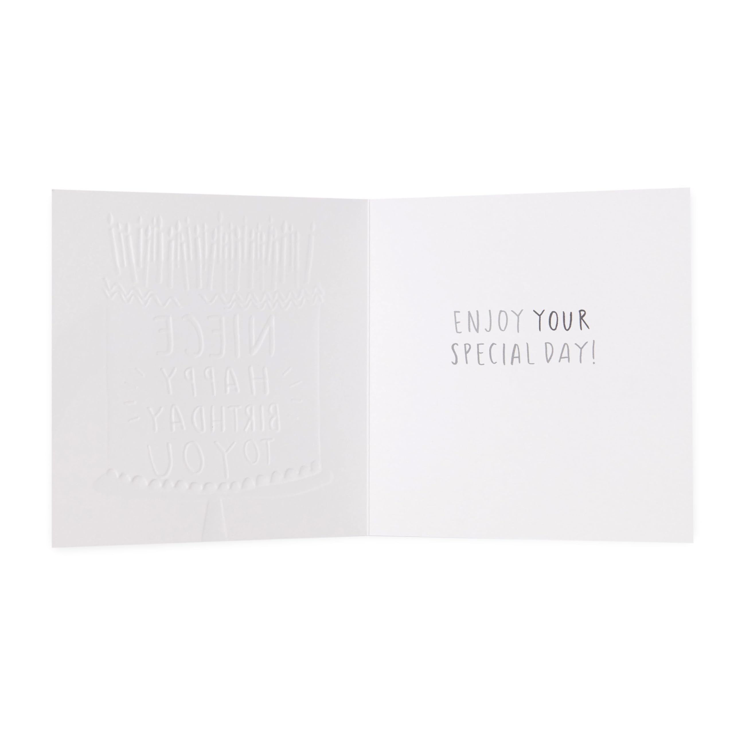 Kindred Birthday Card - Metallic Lettering | 159x159mm | FSC Certified 2