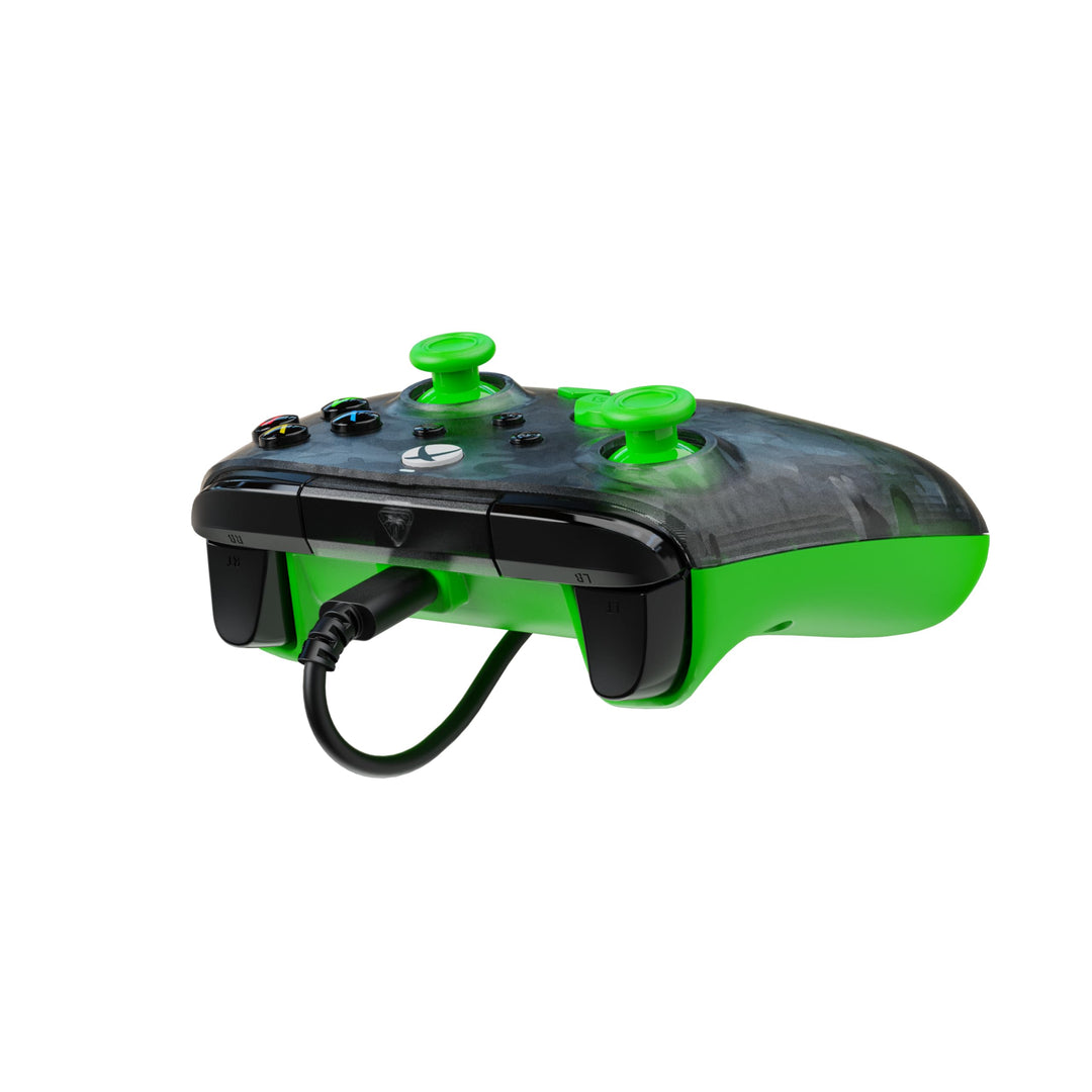 Turtle Beach Rematch Core Wired Gaming Controller for Xbox & PC - Green and Ghost Black Camo