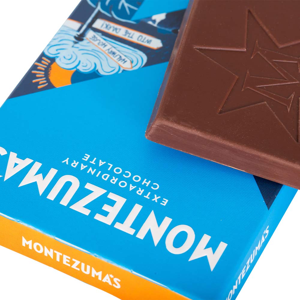 Montezuma - Darkside 51% Cocoa Dark Milk Chocolate Bar, Organic & Gluten-Free 2