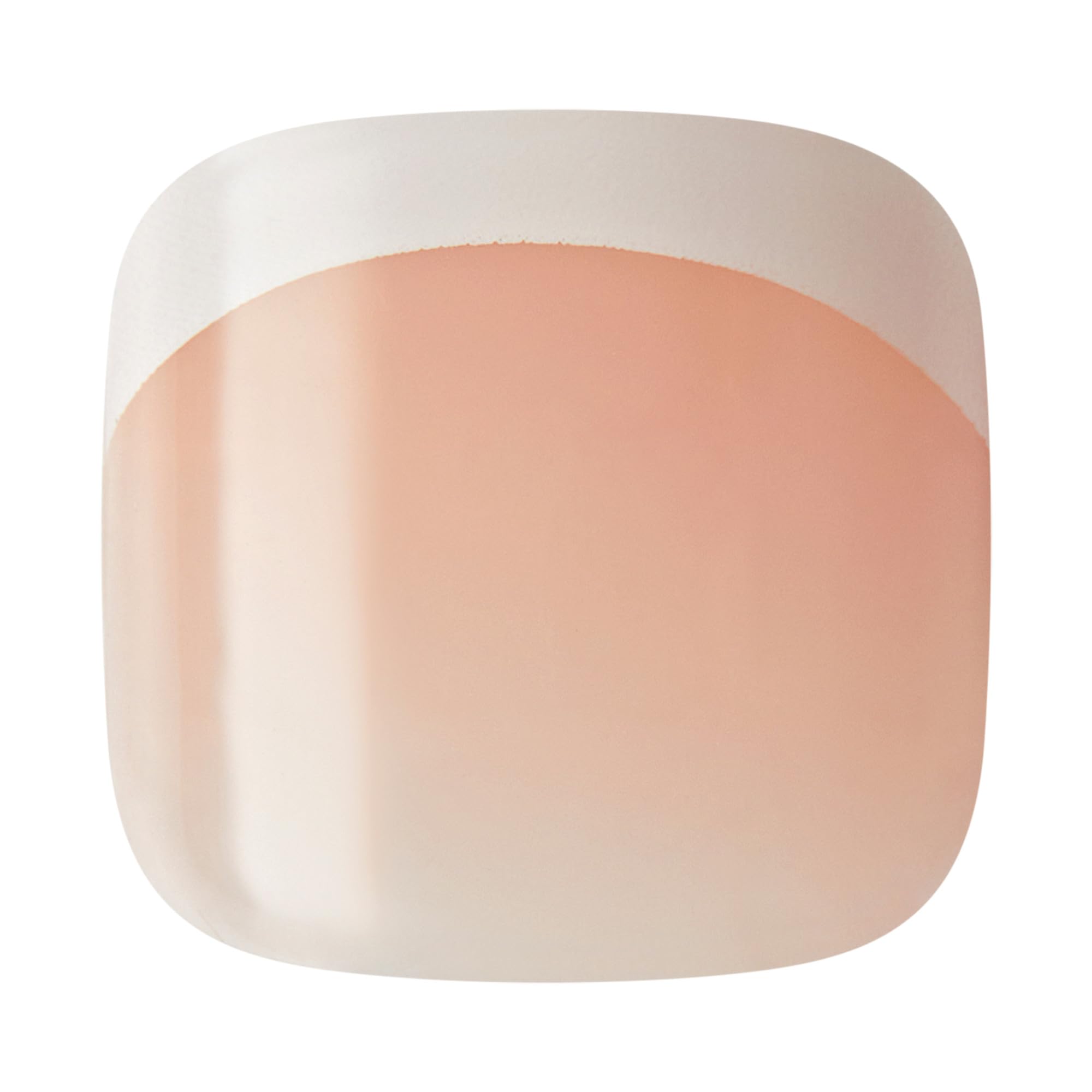 imPRESS Press On Toenails - Blanc Chic White French Short Squoval 24 Count 5