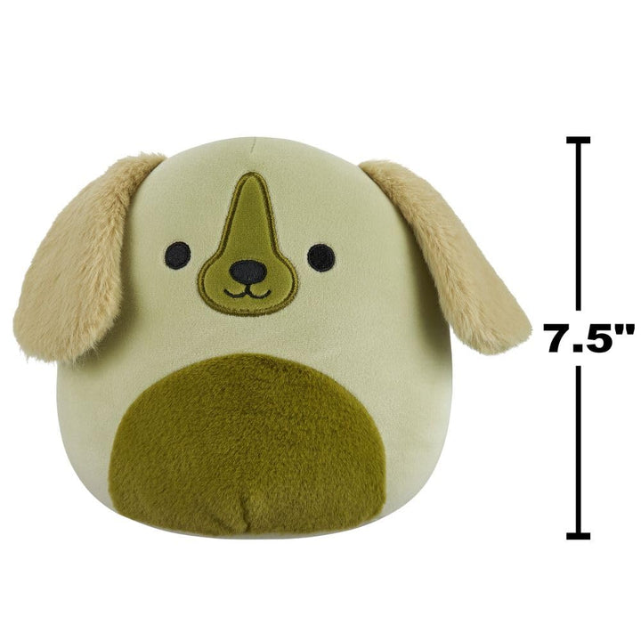 Squishmallows Brad the Green Retriever Plush - 7.5 Inch Soft Stuffed Animal for Kids 3+