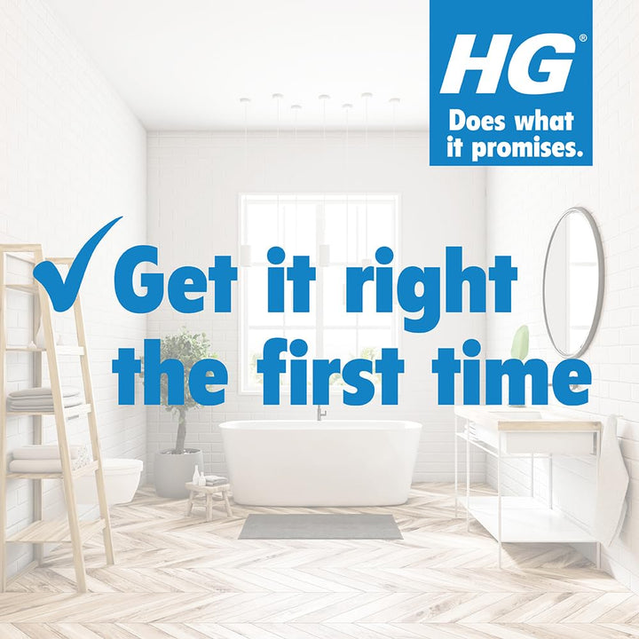 HG Super Powerful Toilet Cleaner Gel - 500ml Bathroom Descaler for Limescale & Stains