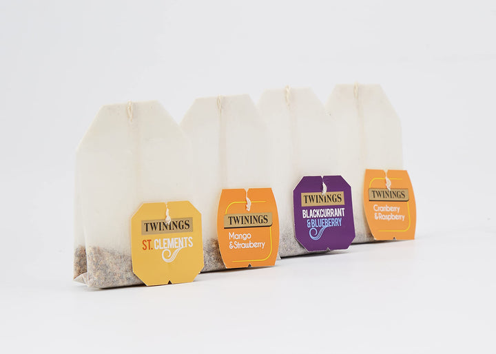 Twinings Fruit Selection Mixed Set of 80 Tea Bags (4 x 20 Tea Bags)