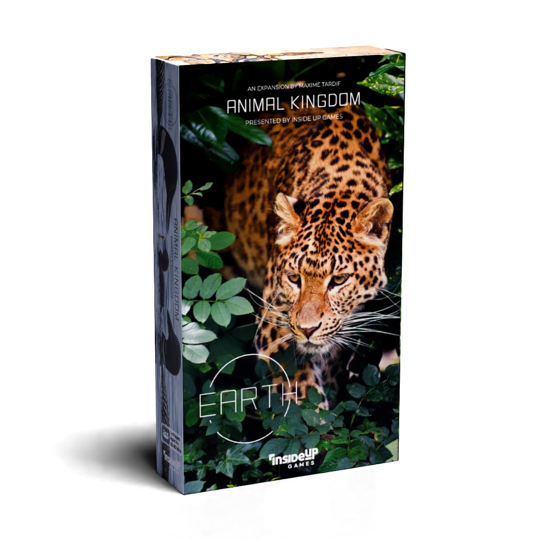 Inside Up Earth: Animal Kingdom Board Game Expansion | 36 New Abilities | Plastic Components