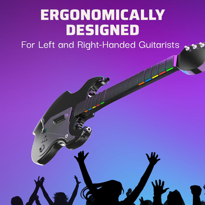 PDP RIFFMASTER Wireless Guitar Controller for Xbox Series X|S, Xbox One, Windows 10/11 - Rock Band 4 & Fortnite Festival Compatible