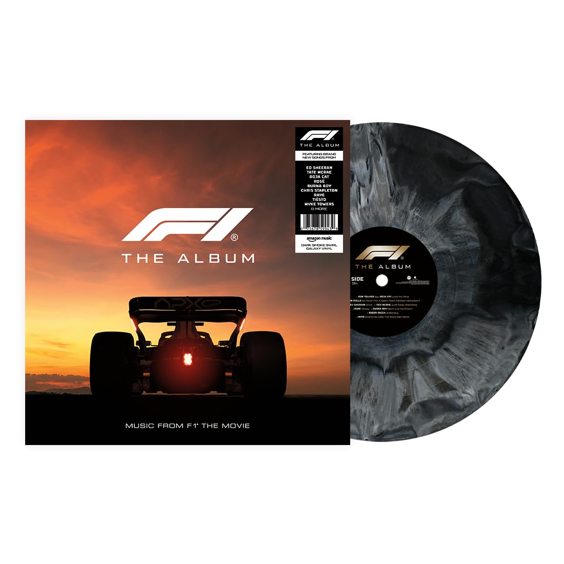 F1 The Album (2024) – Dark Smoke Swirl Galaxy Vinyl [VINYL]