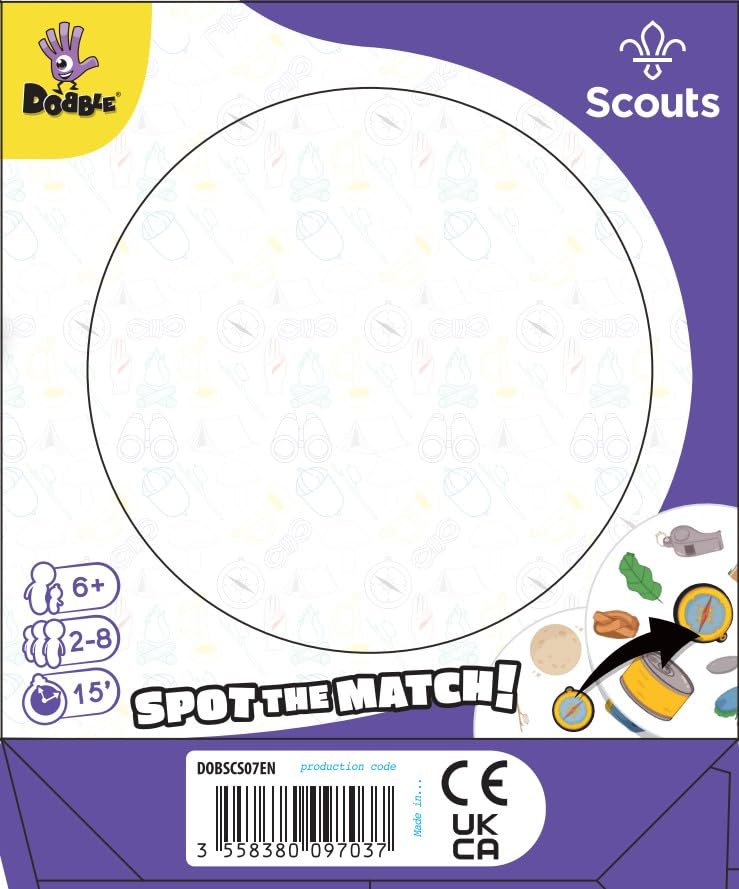 Asmodee Dobble Scouts Card Game 6